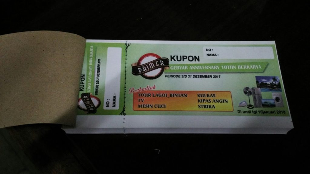 Halal-Haram Kupon Undian Berhadiah Jalan-jalan Sehat