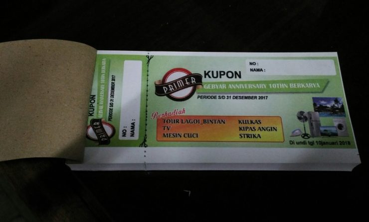 Halal-Haram Kupon Undian Berhadiah Jalan-jalan Sehat